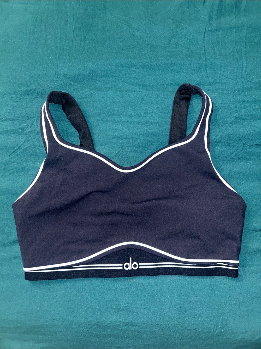 Alo Airbrush Heart Throb Bra
